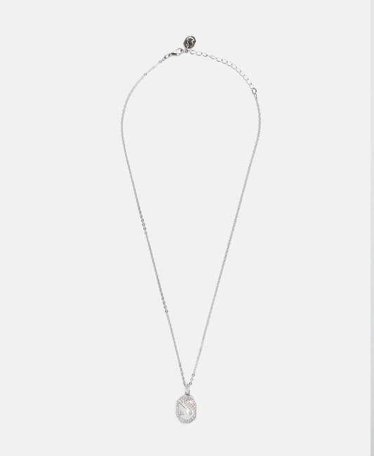 Swarovski řetízek s přívěskem Stříbrná 1