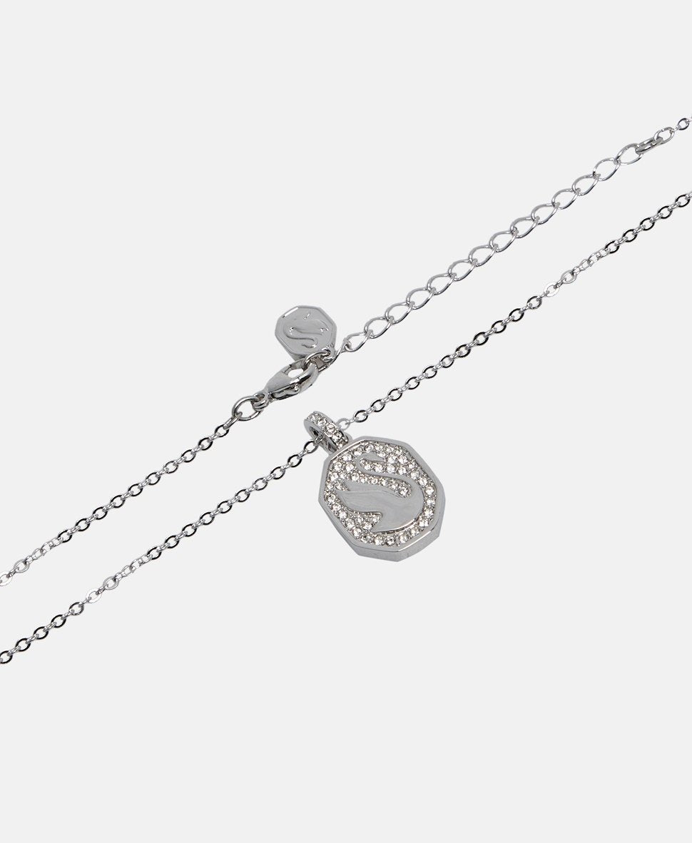 Swarovski řetízek s přívěskem Stříbrná 2