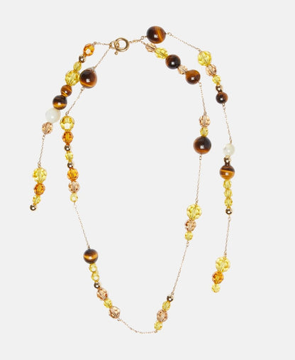 Swarovski náhrdelník Zlatá 1