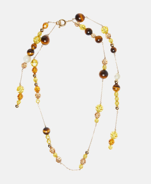 Swarovski náhrdelník Zlatá 1