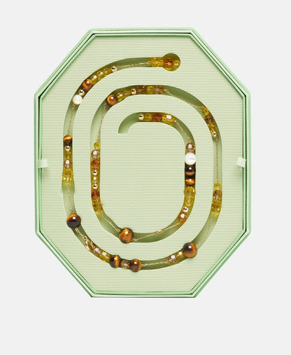 Swarovski náhrdelník Zlatá 3