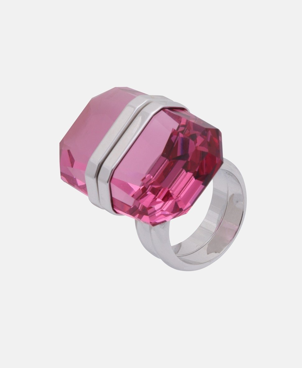 Swarovski prsten Růžová 2