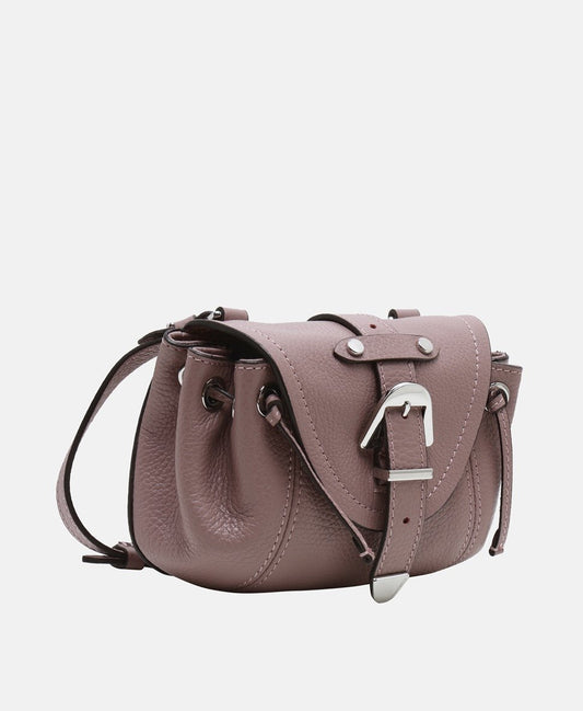 Coccinelle Kožená messenger taška Mauve 1