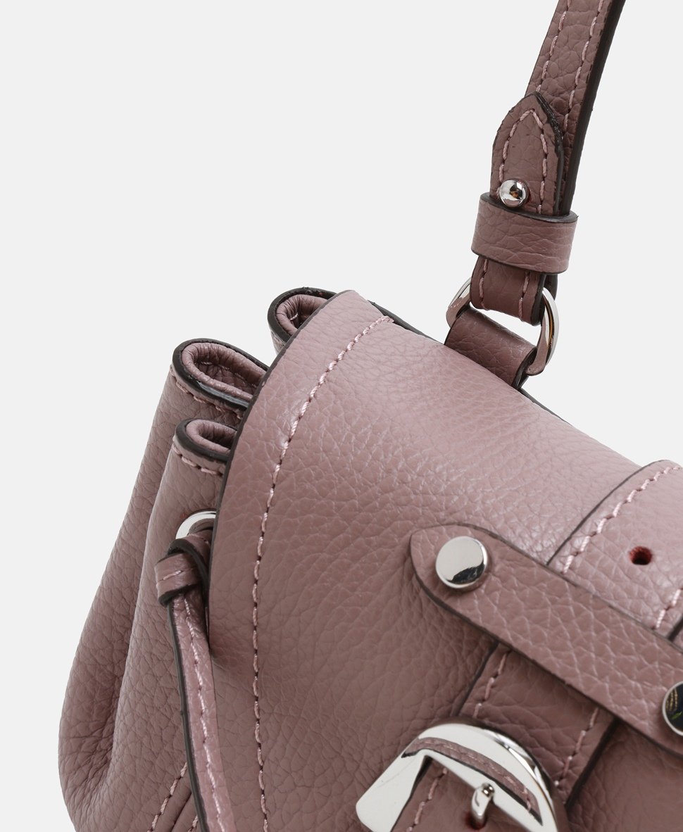 Coccinelle Kožená messenger taška Mauve 2