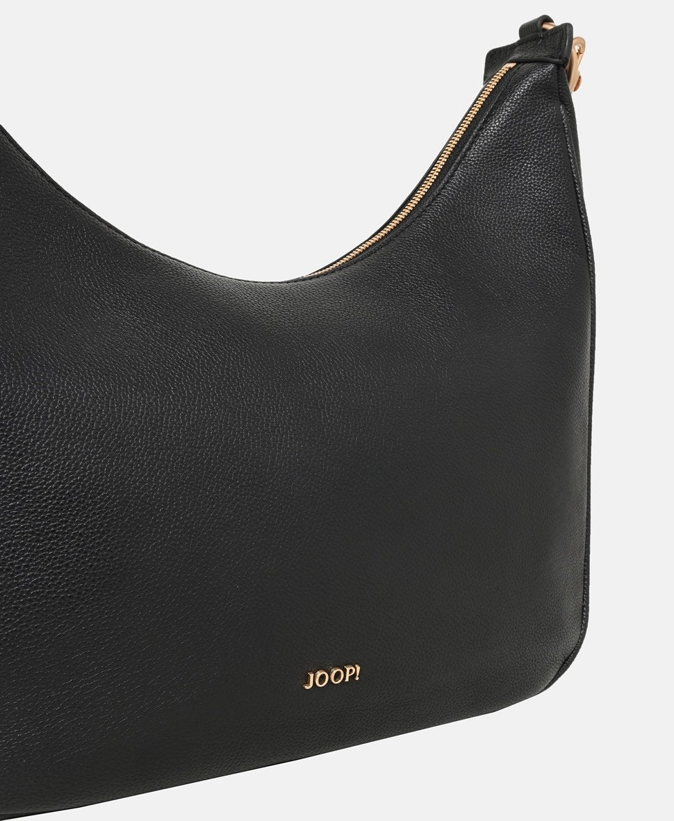 Joop! kožená hobo kabelka Černá 2