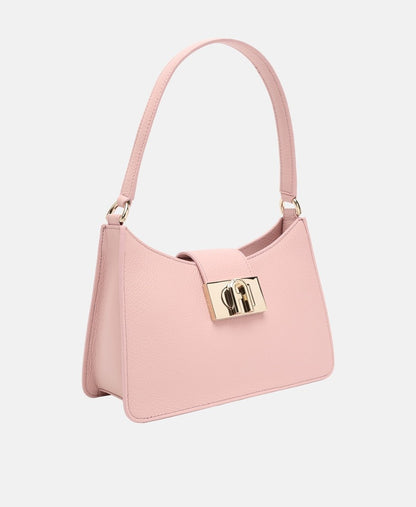 Furla Kožená kabelka přes rameno Bílá 1