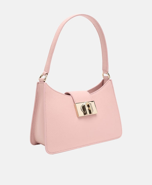 Furla Kožená kabelka přes rameno Bílá 1