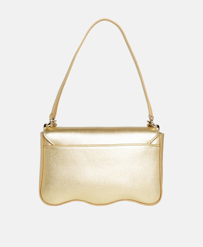 Furla Kožená kabelka přes rameno Přírodní 4