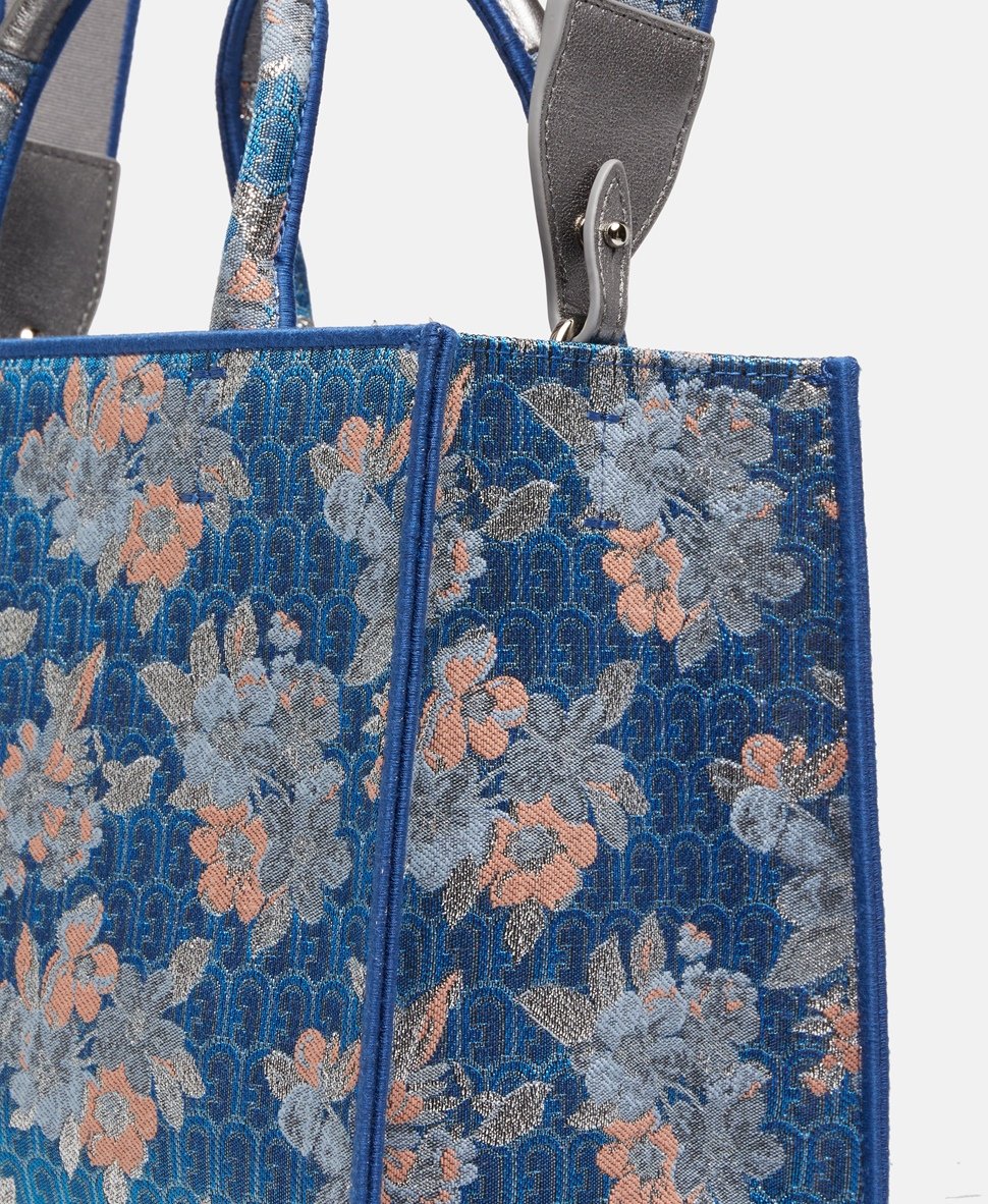Furla kabelka shopper Tmavě modrá 2