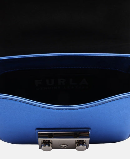 Furla kožená kabelka Královsky modrá 3