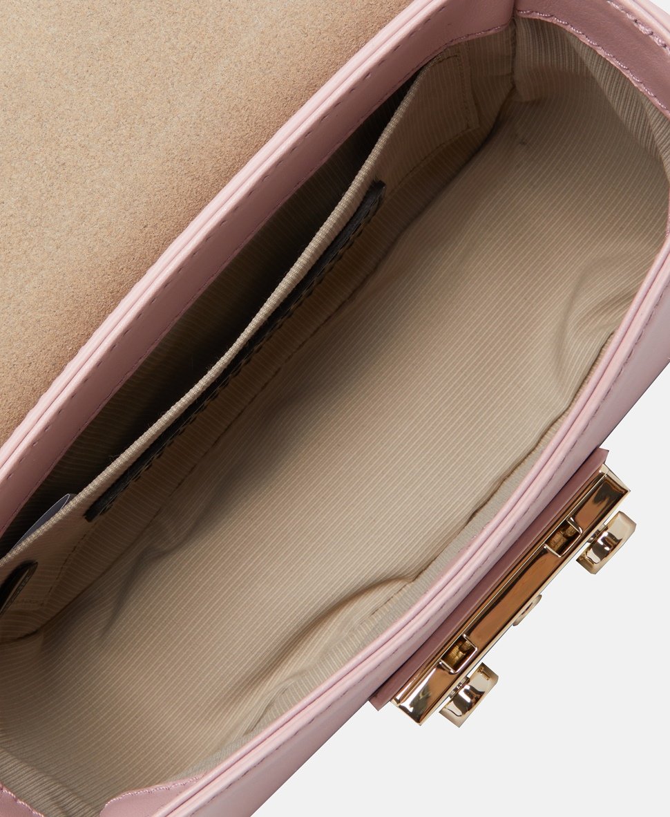 Furla Kožená kabelka přes rameno Růžová 3
