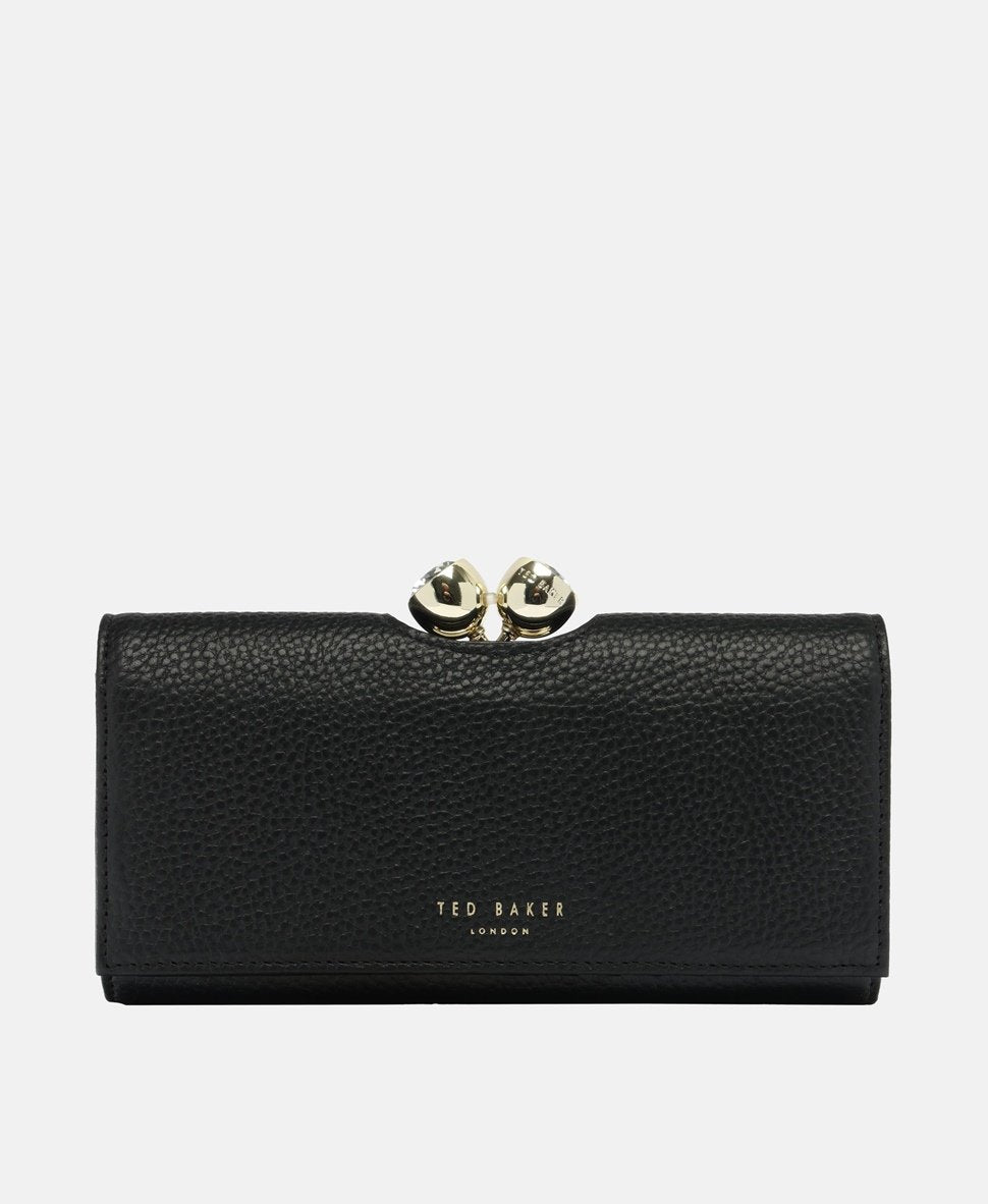 Ted Baker kožená peněženka Černá 1