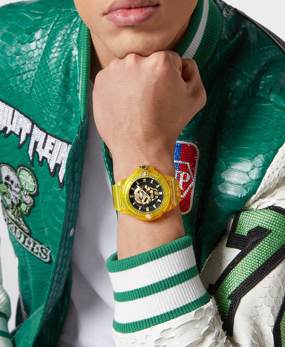 Philipp Plein hodinky Žlutá 1