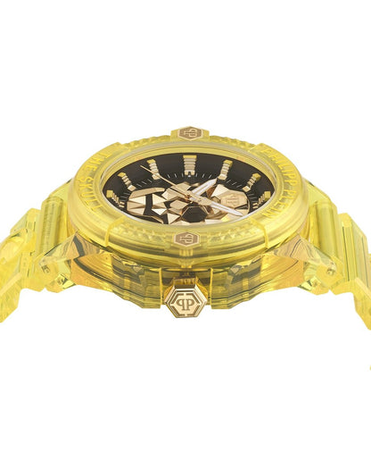 Philipp Plein hodinky Žlutá 4