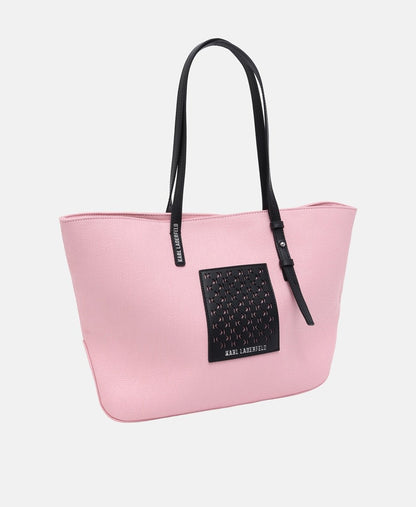 Karl Lagerfeld kabelka shopper Starorůžová 1