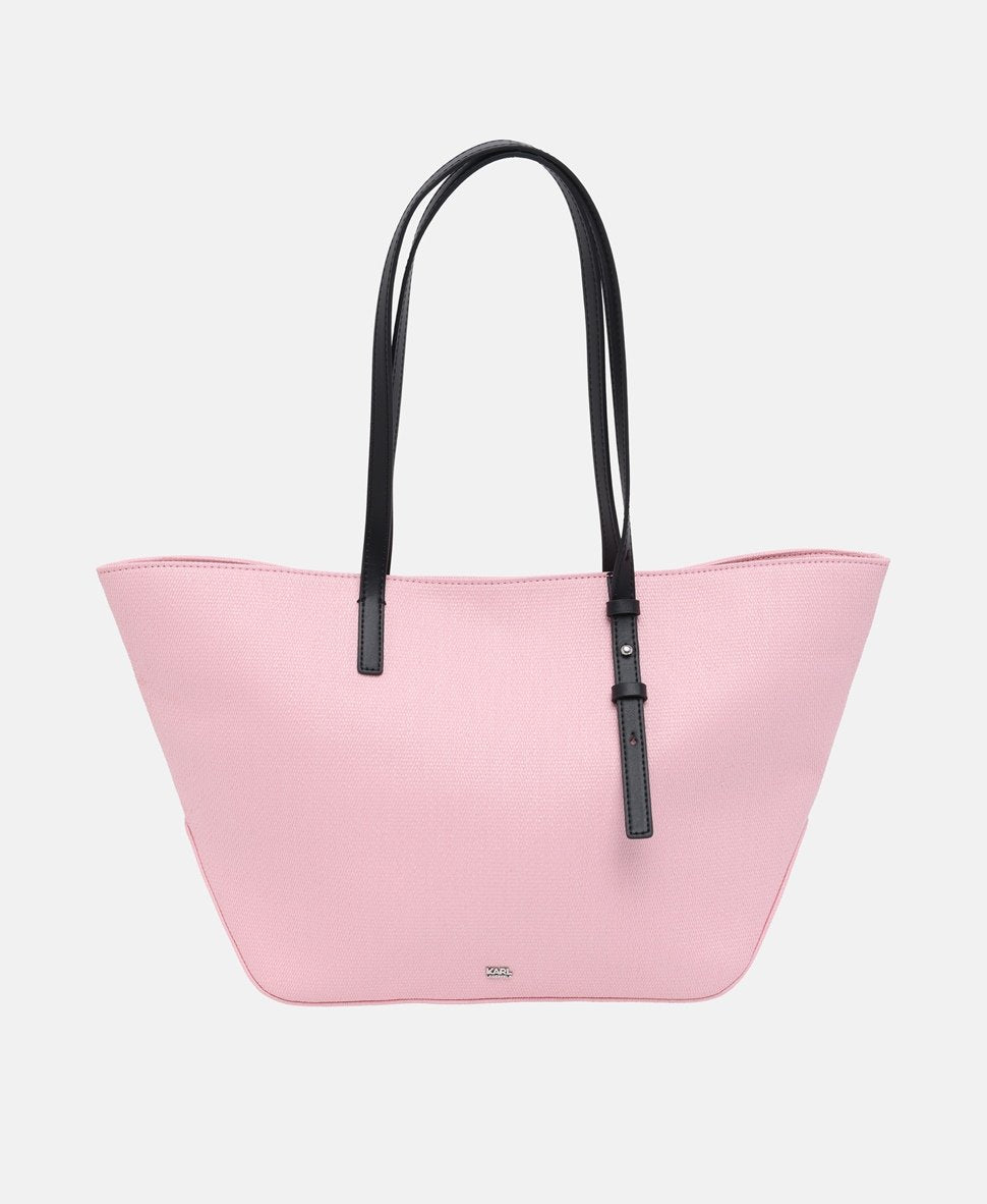 Karl Lagerfeld kabelka shopper Starorůžová 4