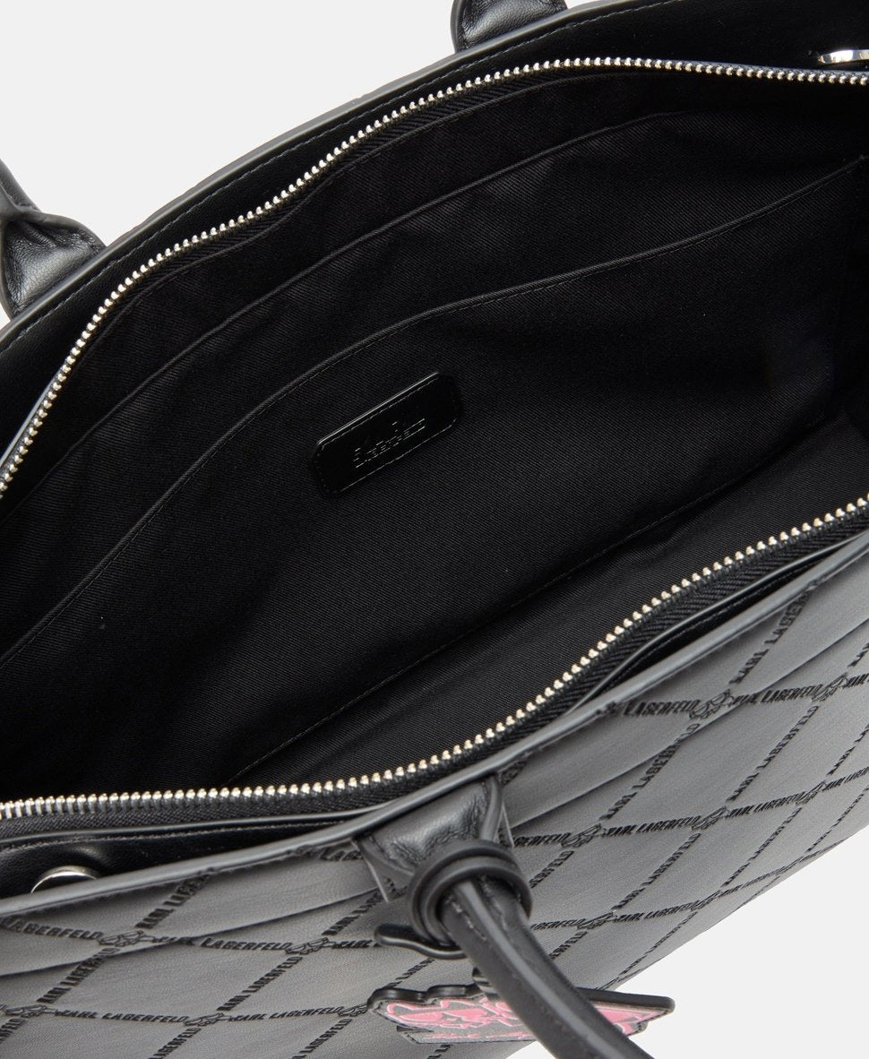 Karl Lagerfeld kabelka tote Černá 3