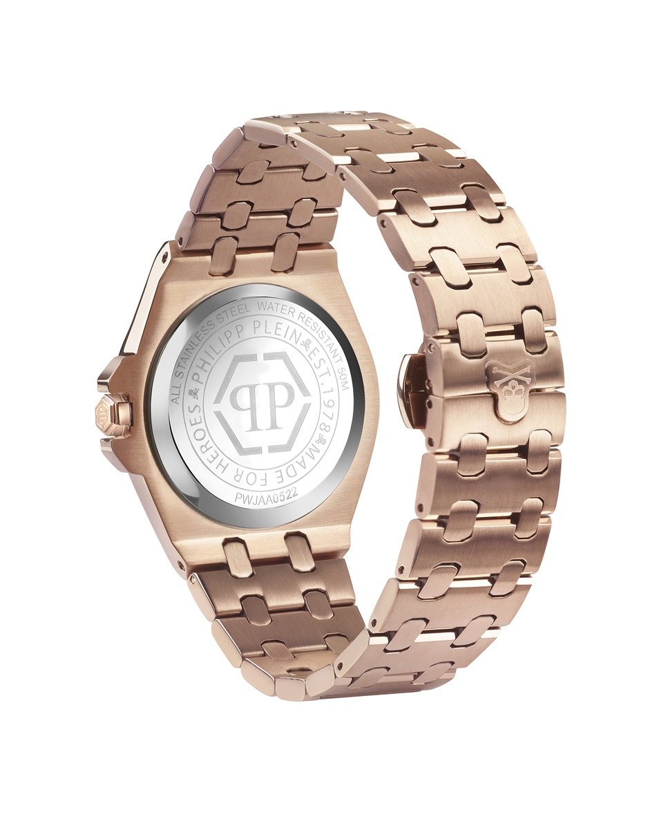 Philipp Plein hodinky Růžově zlatá 3