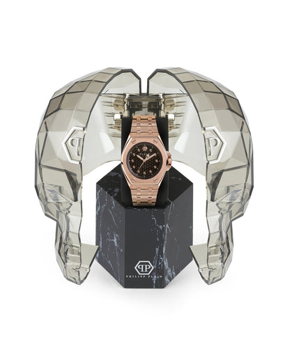 Philipp Plein hodinky Růžově zlatá 4