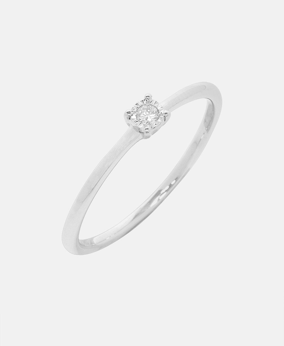 Le Diamantaire diamantový prsten Bílé zlato 2