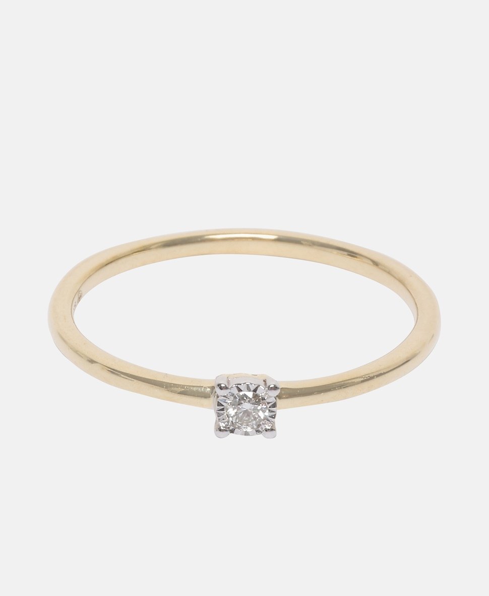 Le Diamantaire diamantový prsten Zlatá 1