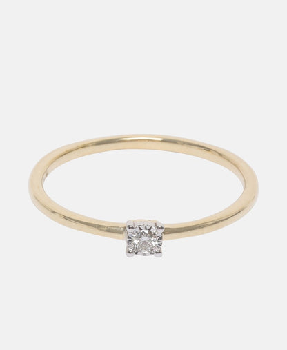 Le Diamantaire diamantový prsten Zlatá 1