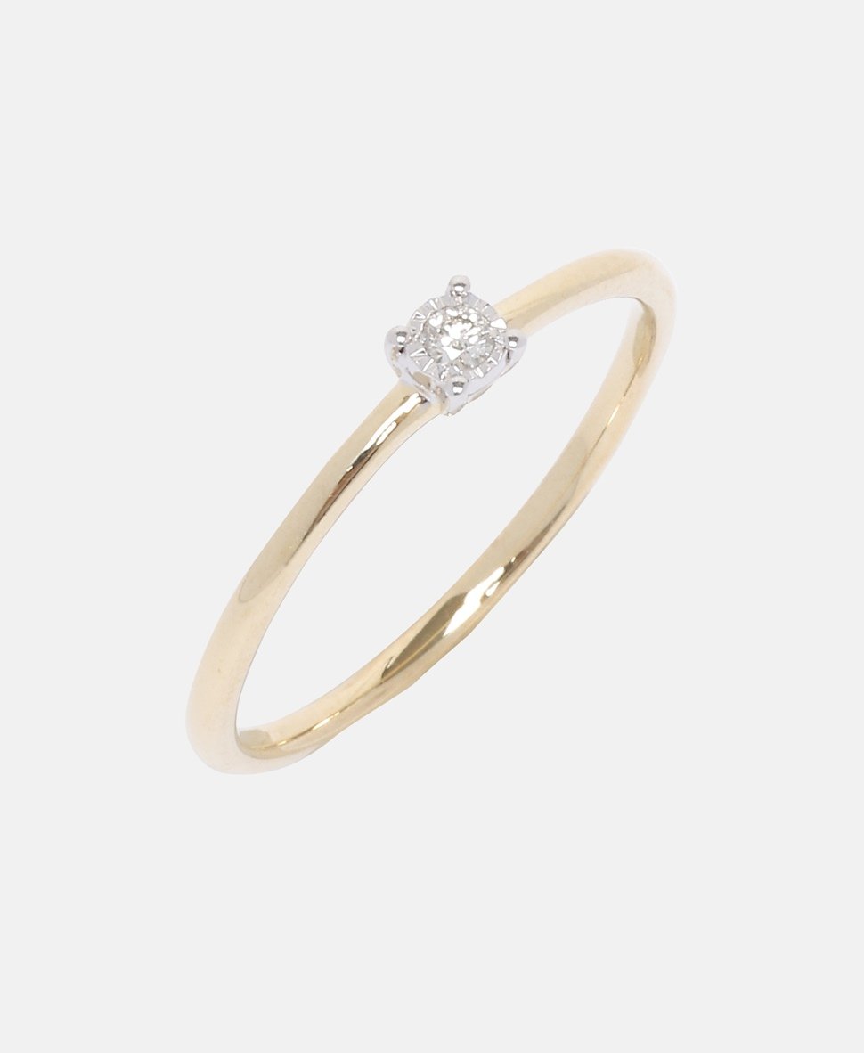 Le Diamantaire diamantový prsten Zlatá 2