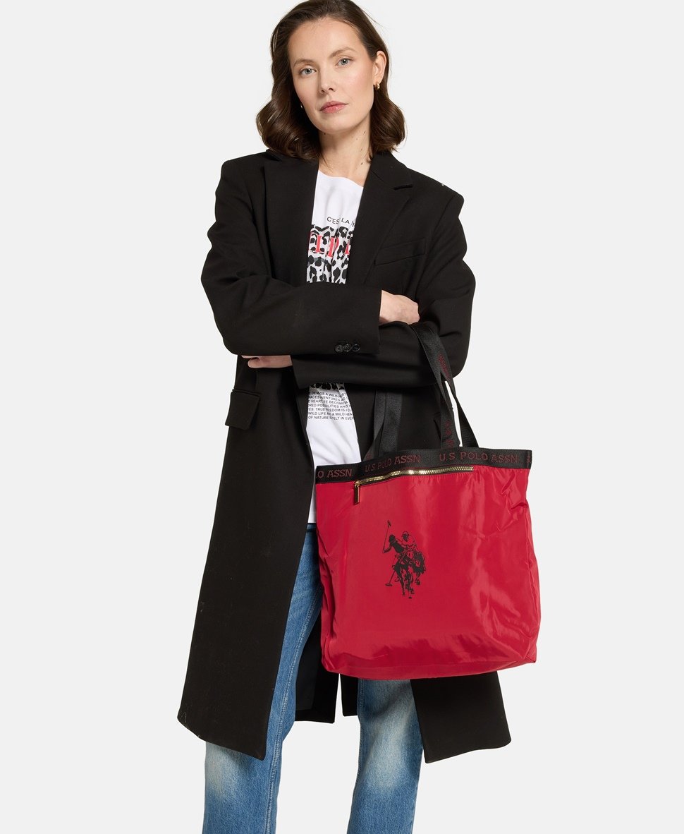 U.S. Polo Assn. kabelka shopper Červená 5