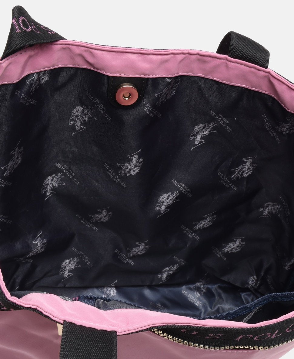 U.S. Polo Assn. kabelka shopper Růžová 3