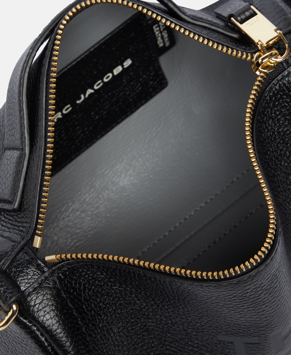 Marc Jacobs Kožená messenger taška Černá 3