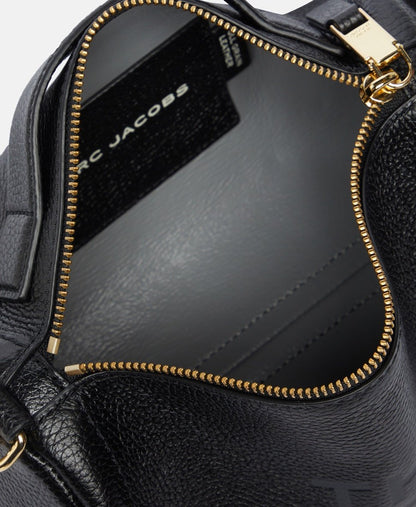 Marc Jacobs Kožená messenger taška Černá 3