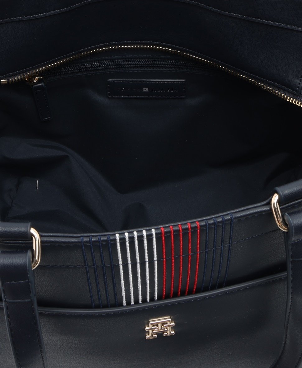 Tommy Hilfiger kabelka tote Tmavě modrá 3