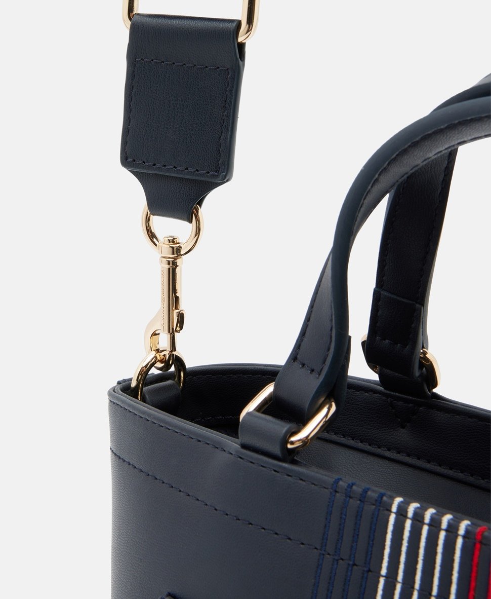Tommy Hilfiger kabelka tote Tmavě modrá 2