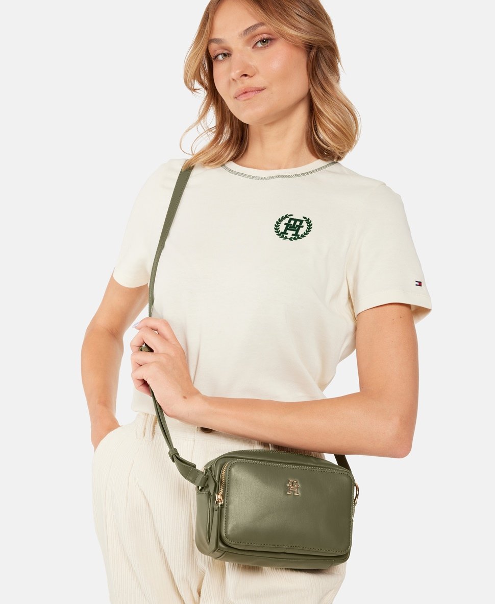 Tommy Hilfiger kabelka přes rameno Khaki 5