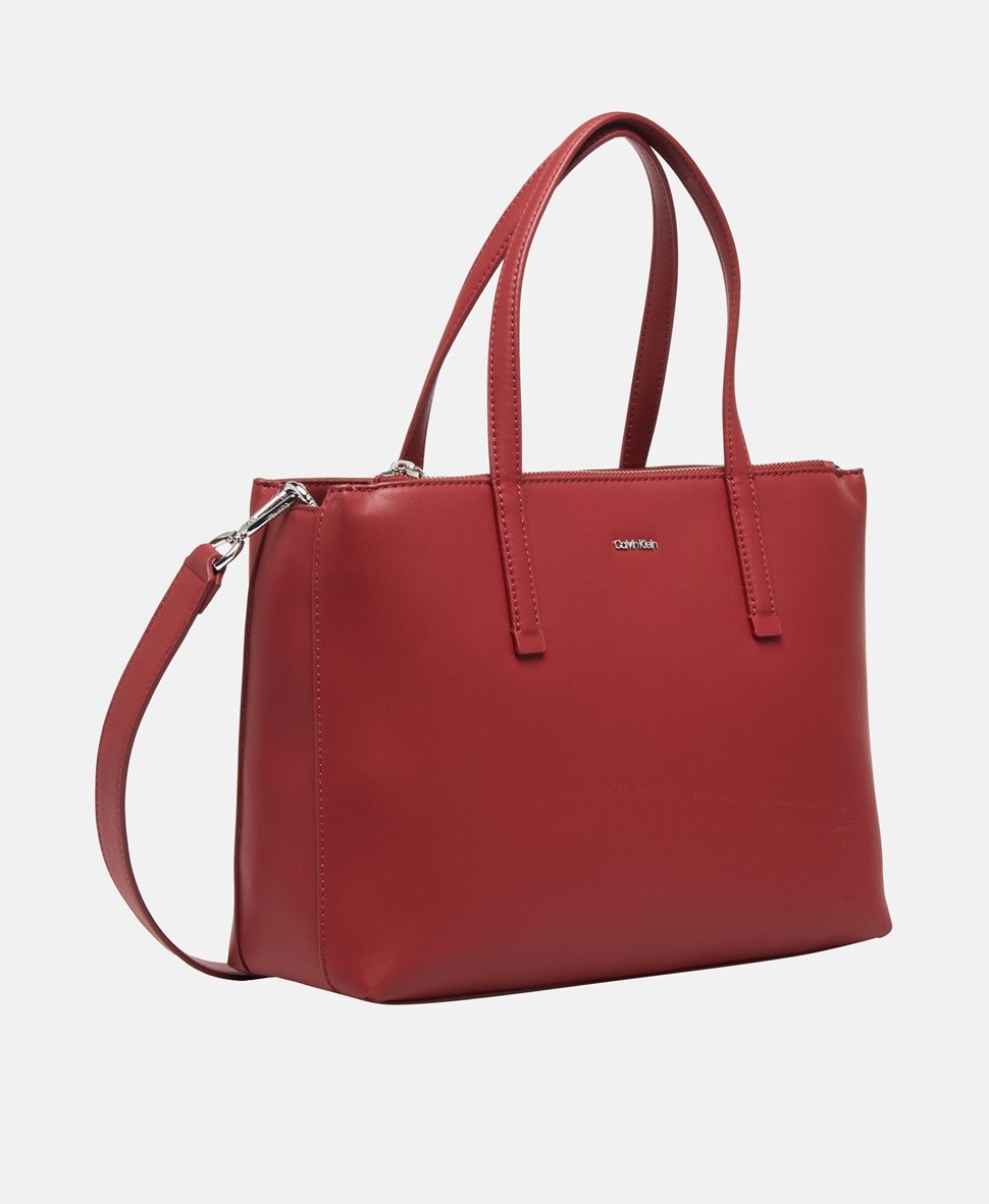 Calvin Klein kabelka shopper Červená 1