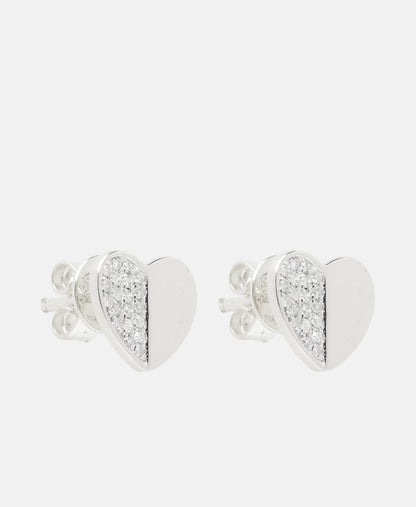 Muse Jewels diamantové puzetové náušnice Bílé zlato 1