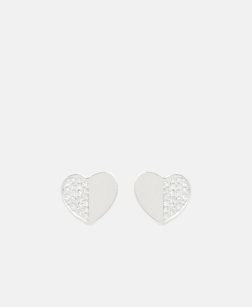 Muse Jewels diamantové puzetové náušnice Bílé zlato 2