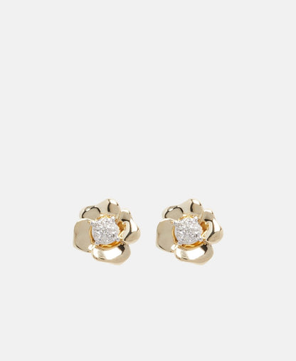 Muse Jewels diamantové puzetové náušnice Zlatá 2
