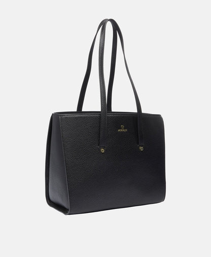 Aigner kožená kabelka tote Černá 1