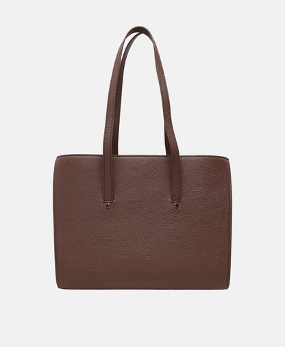 Aigner kožená kabelka tote Starorůžová 4