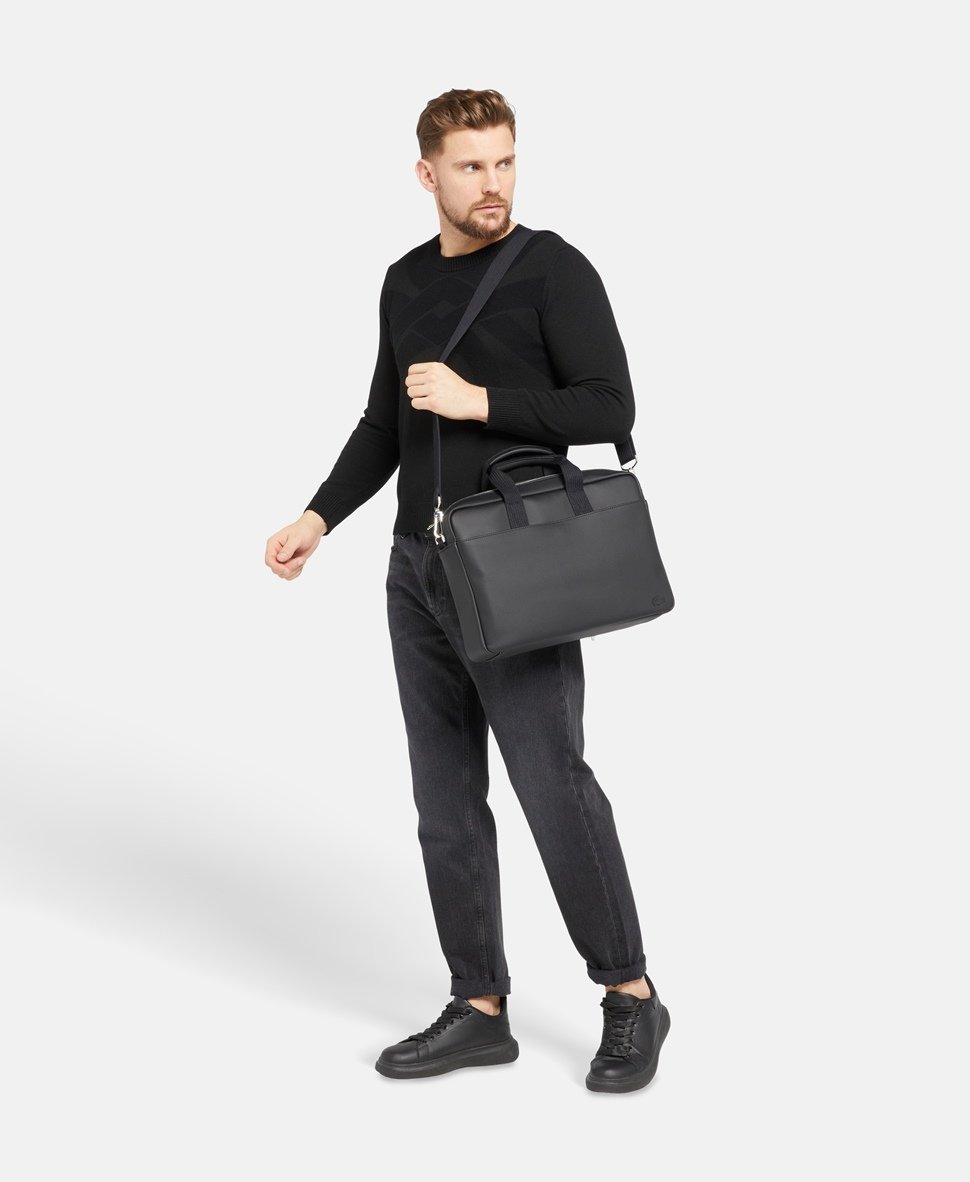 Lacoste aktovka Průhledná 5