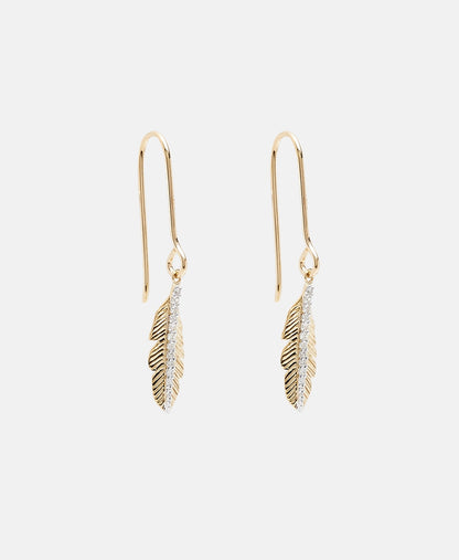 Muse Jewels diamantové náušnice Zlatá 1
