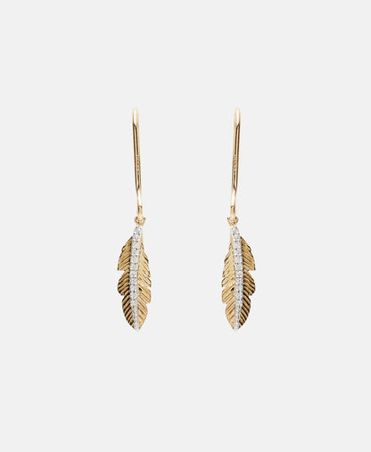 Muse Jewels diamantové náušnice Zlatá 2