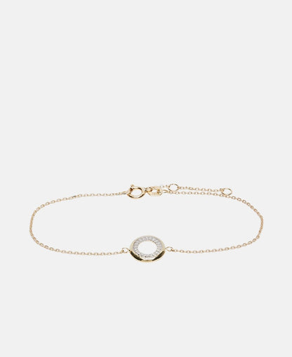 Muse Jewels diamantový náramek Zlatá 1