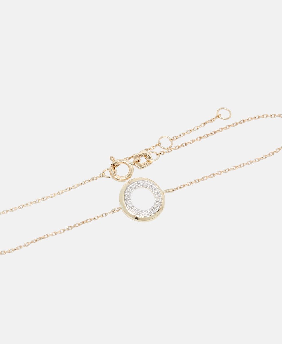 Muse Jewels diamantový náramek Zlatá 2