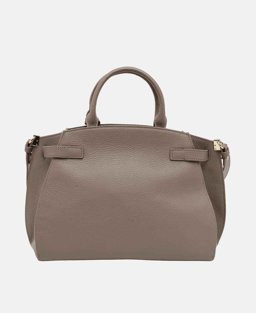 Coccinelle kožená kabelka Taupe 4