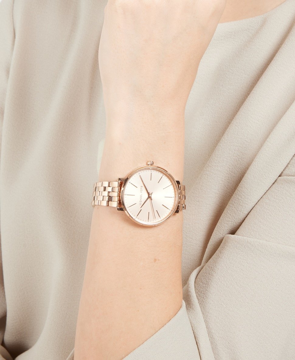 Michael Kors hodinky Růžově zlatá 5