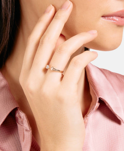 Thomas Sabo prsten Růžově zlatá 3