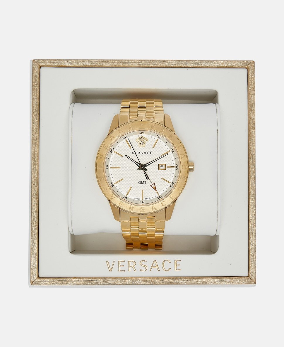 Versace hodinky Zlatá 4