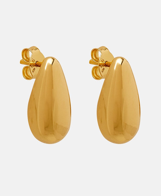 Lawrence Grey Jewelry Puzetové náušnice Zlatá 1